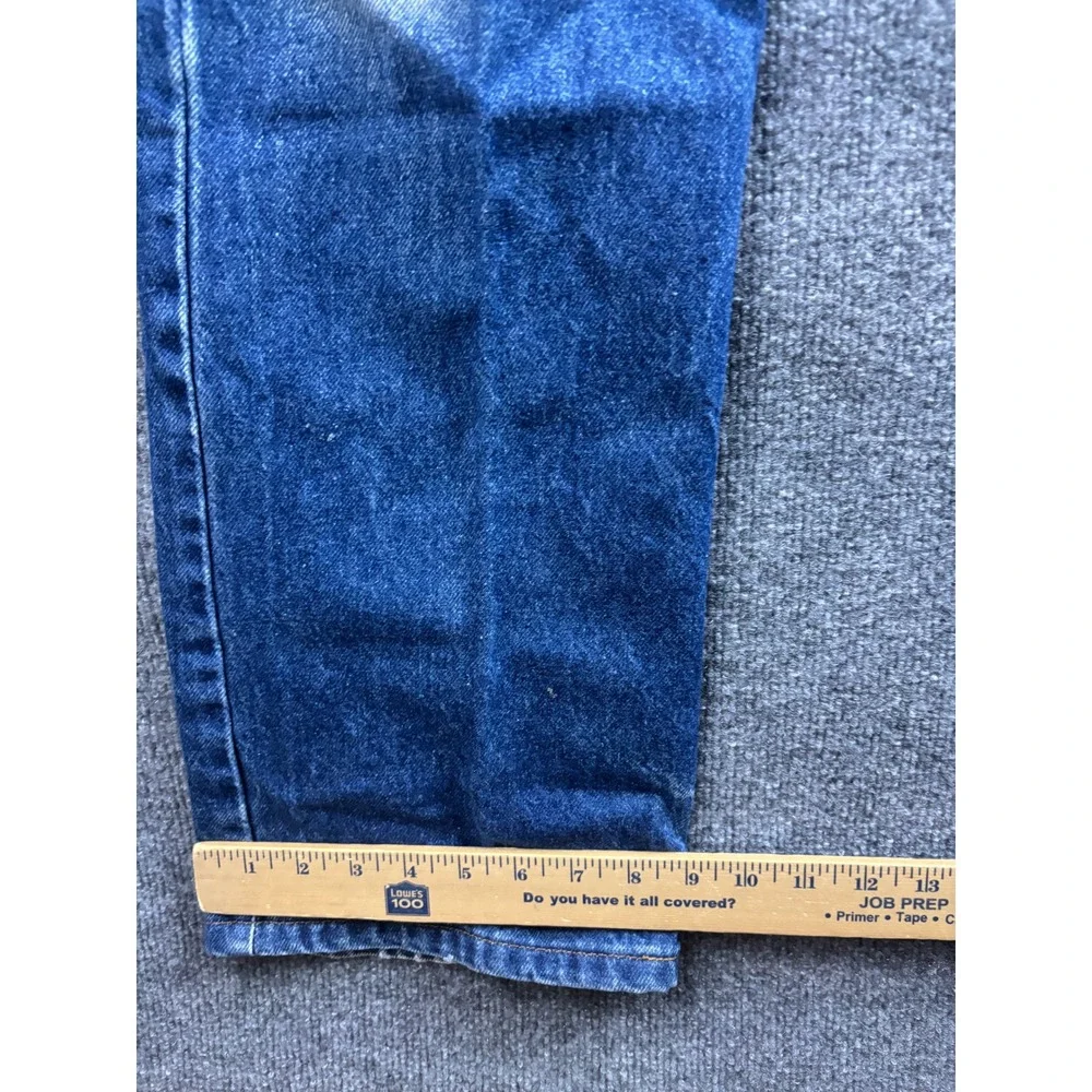 Vintage Levis 505 Jeans Mens 36x30 Blue Orange Tab Straight Leg Distressed